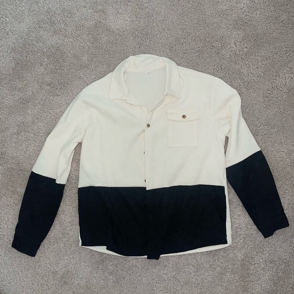 Button up from shein worn twice size 11-12 youth